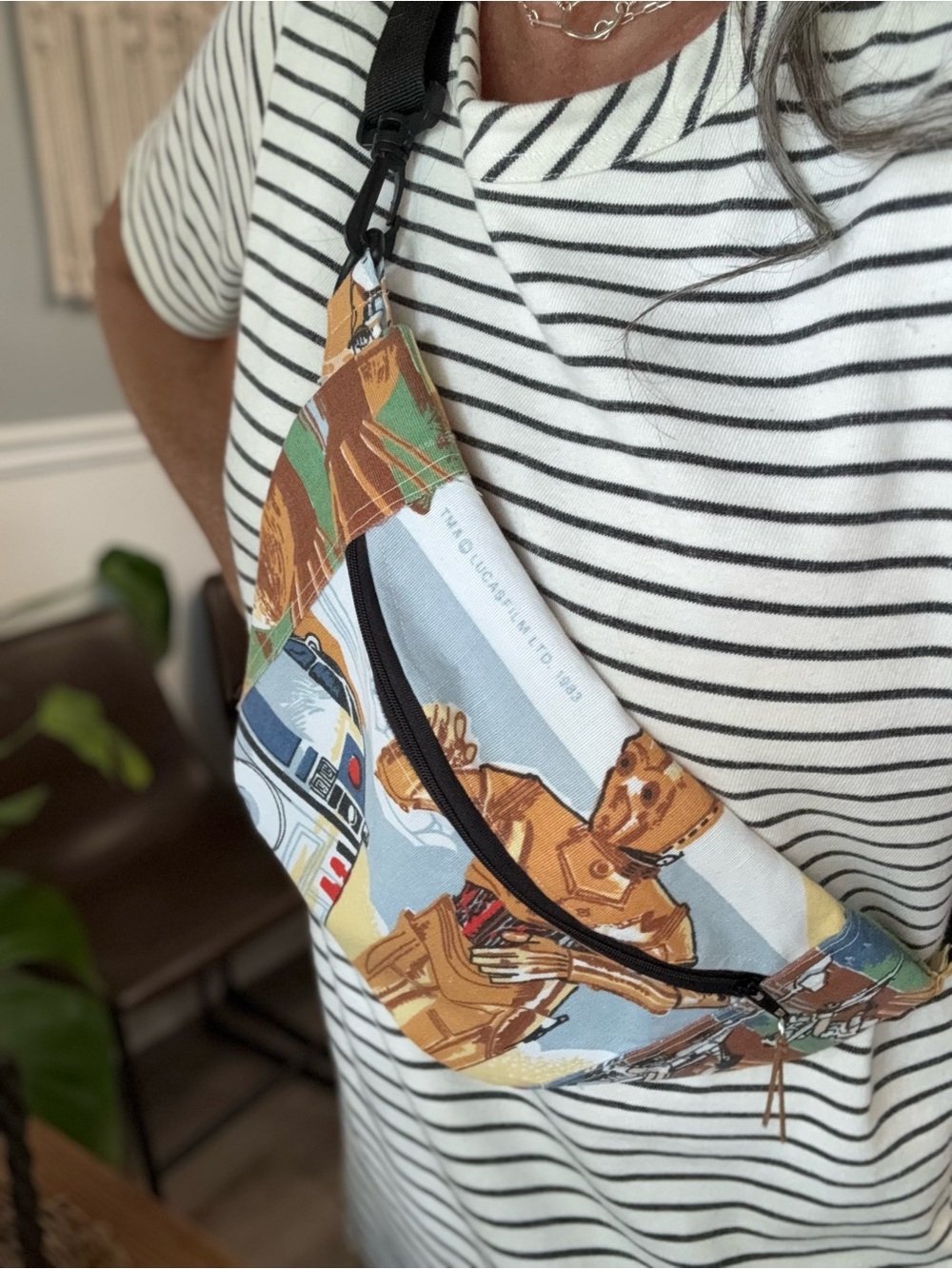 BUM BAG Star Wars Crossbody Belt Bag handmade Upcycled vintage sheets fanny pack